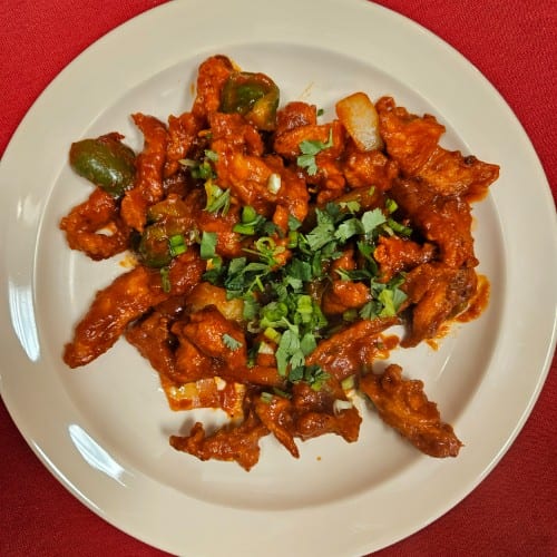 Chili Chicken.