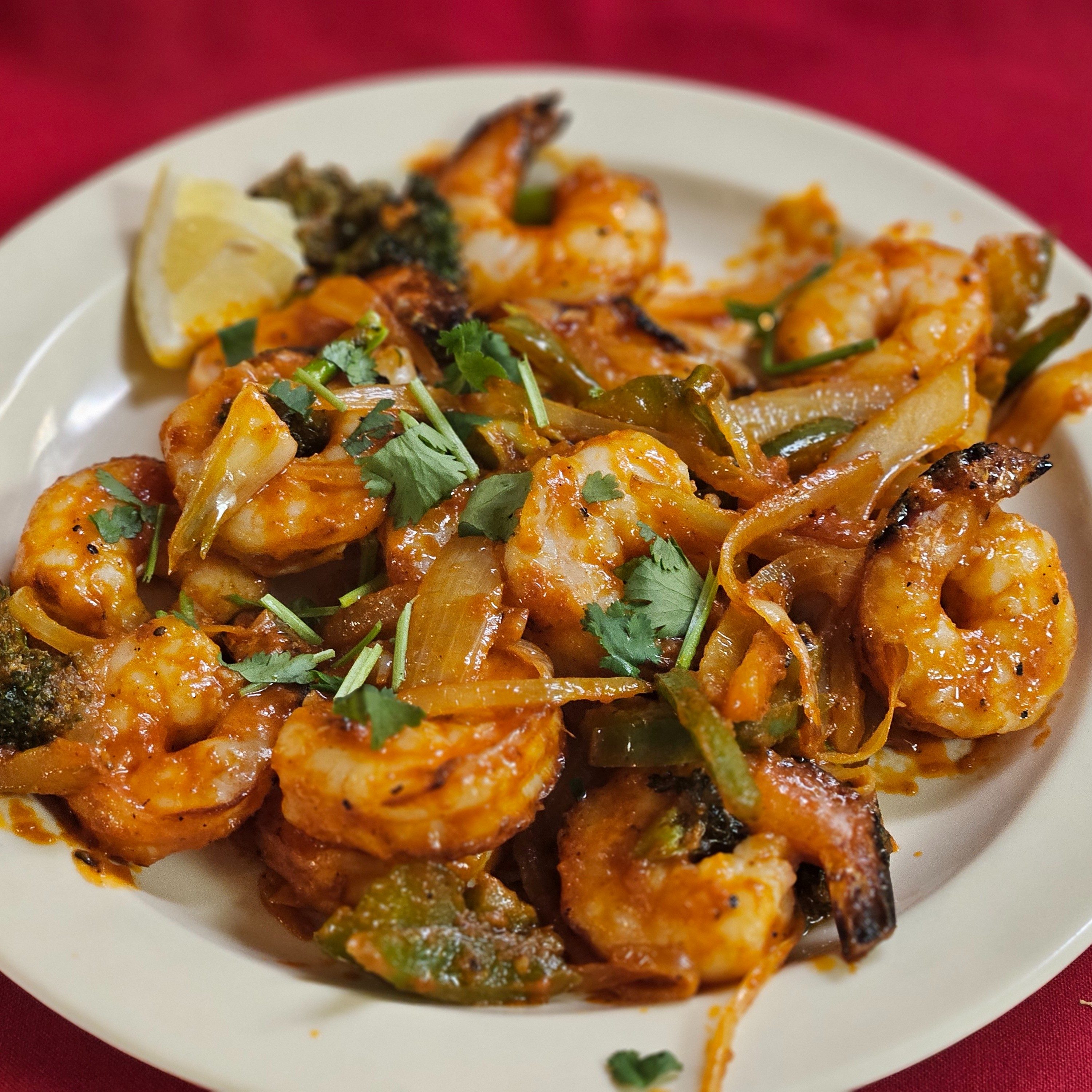 Tandoori Shrimp.