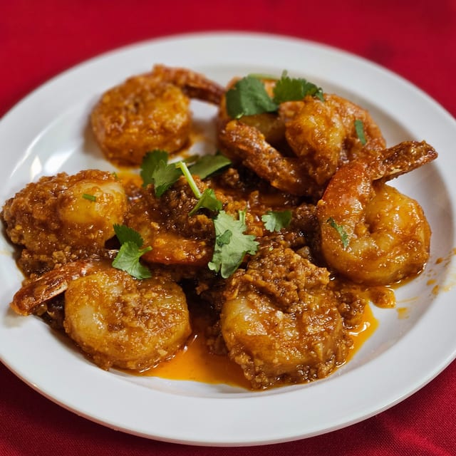 Lasooni Shrimp.