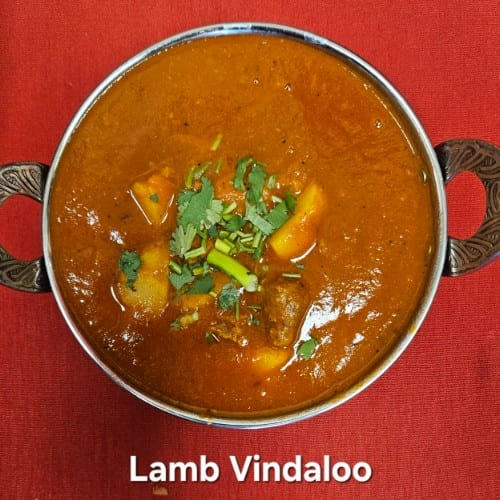 Lamb Vindaloo.