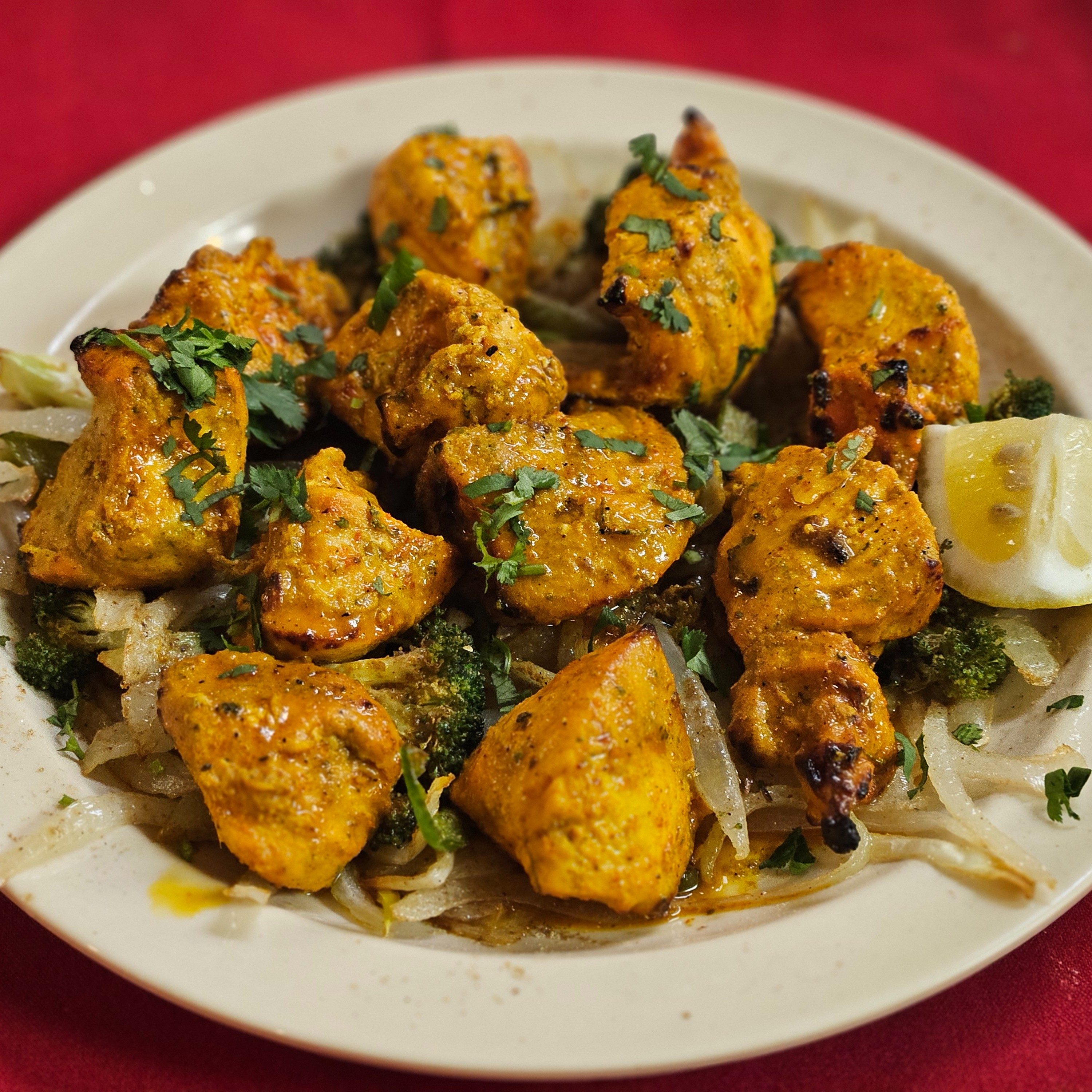 Grilled Chicken Tikka.