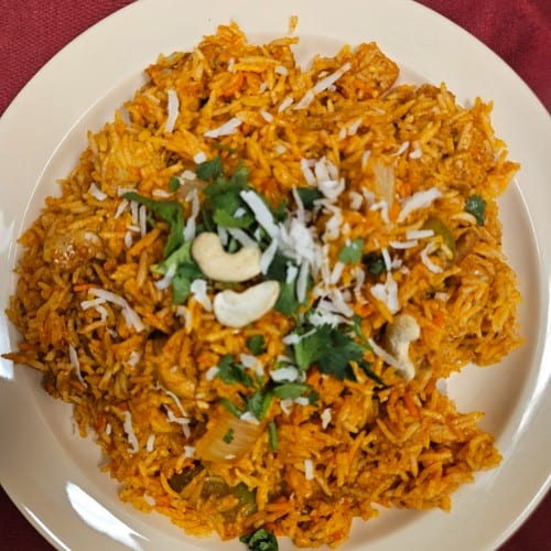 Chicken Biryani.