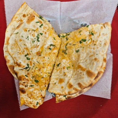 Garlic Cheese Naan.