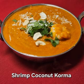 Shrimp Coconut Korma
