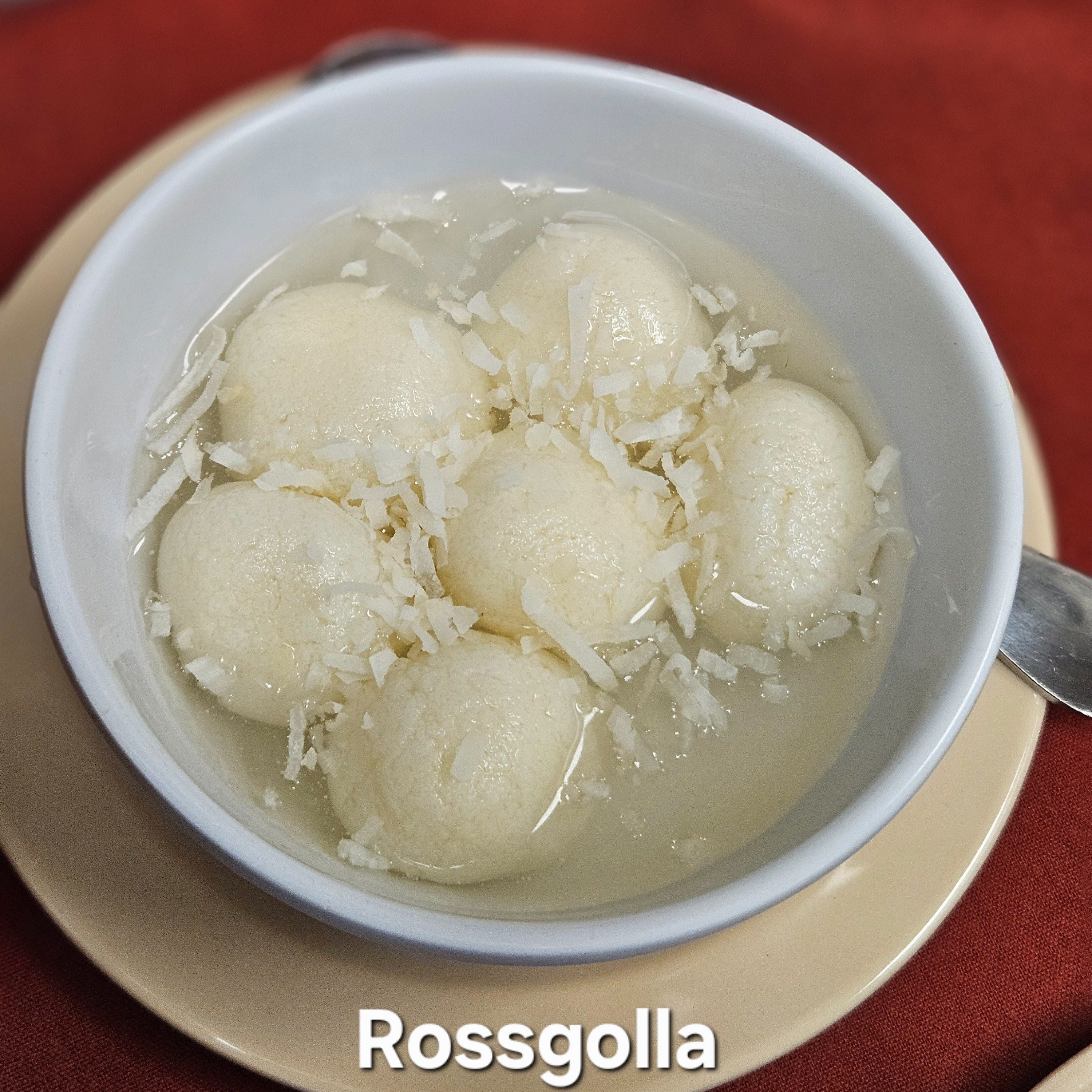 Rossogolla.