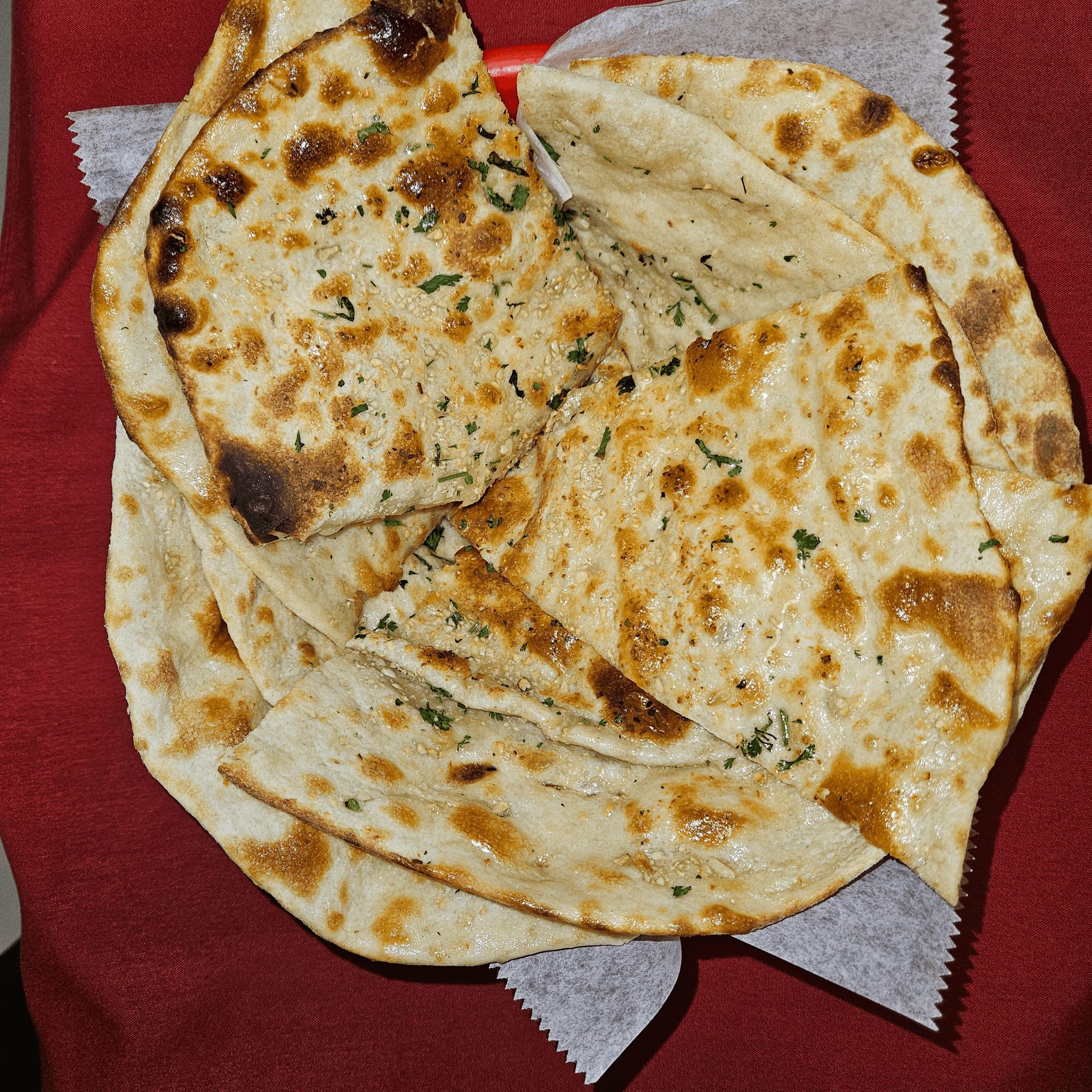 Garlic Naan.
